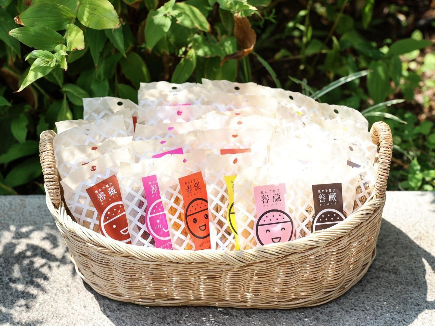 善蔵玉子落花せん12枚 2