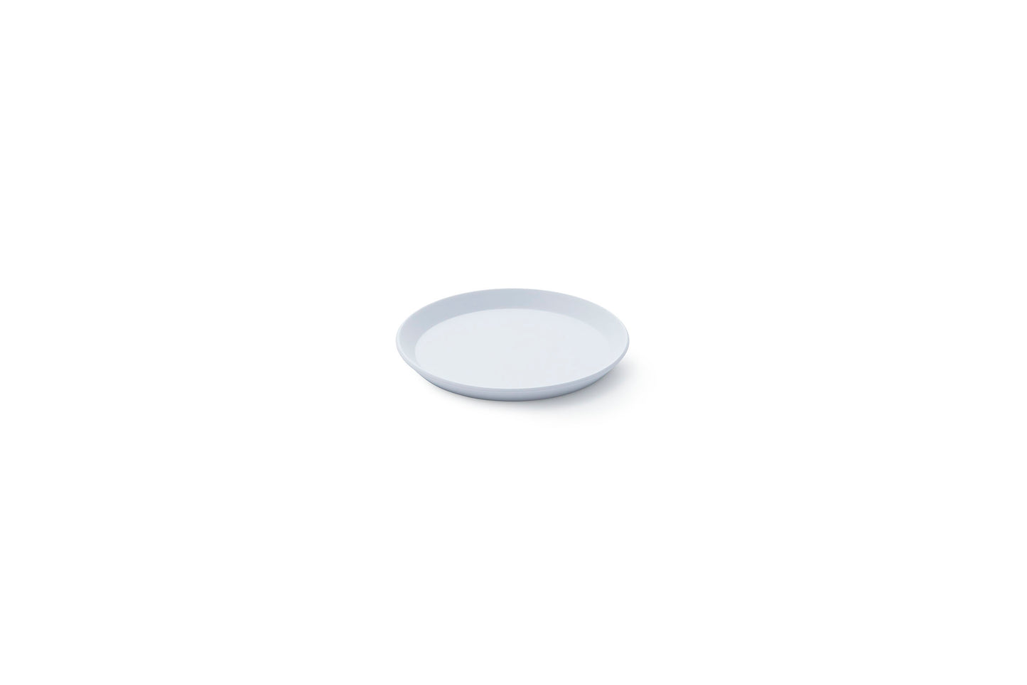 1616/TY Round Plate Plain Grey