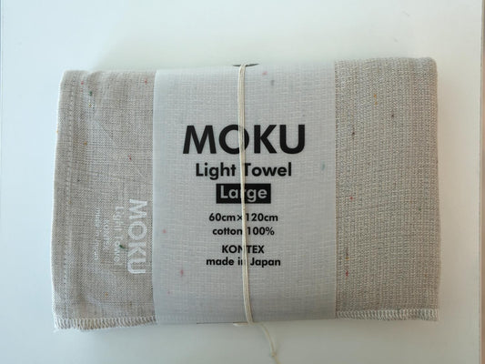 MOKUL(バスタオル)60cm×120cm アーモンド