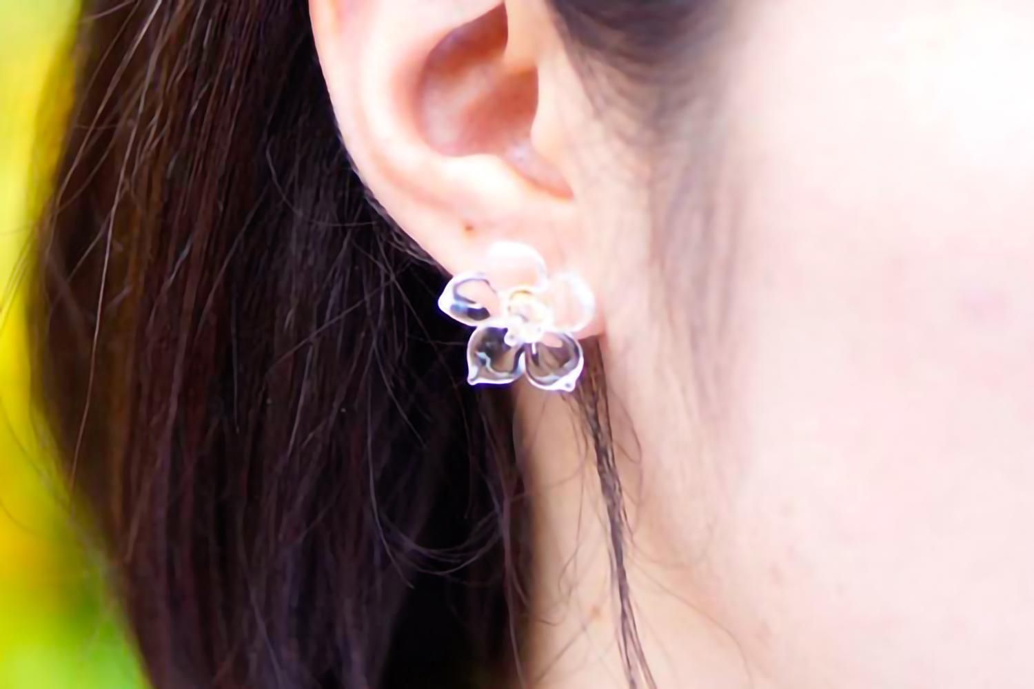 HARIOフラワー(ピアス) 2