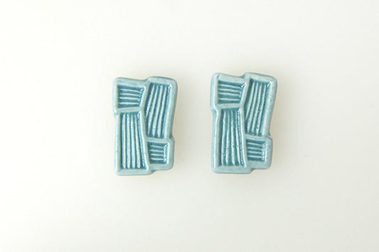 七窯社ひらたい織（イヤリング）