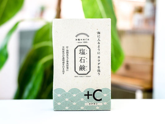 塩石鹸+C（カテキン）80g