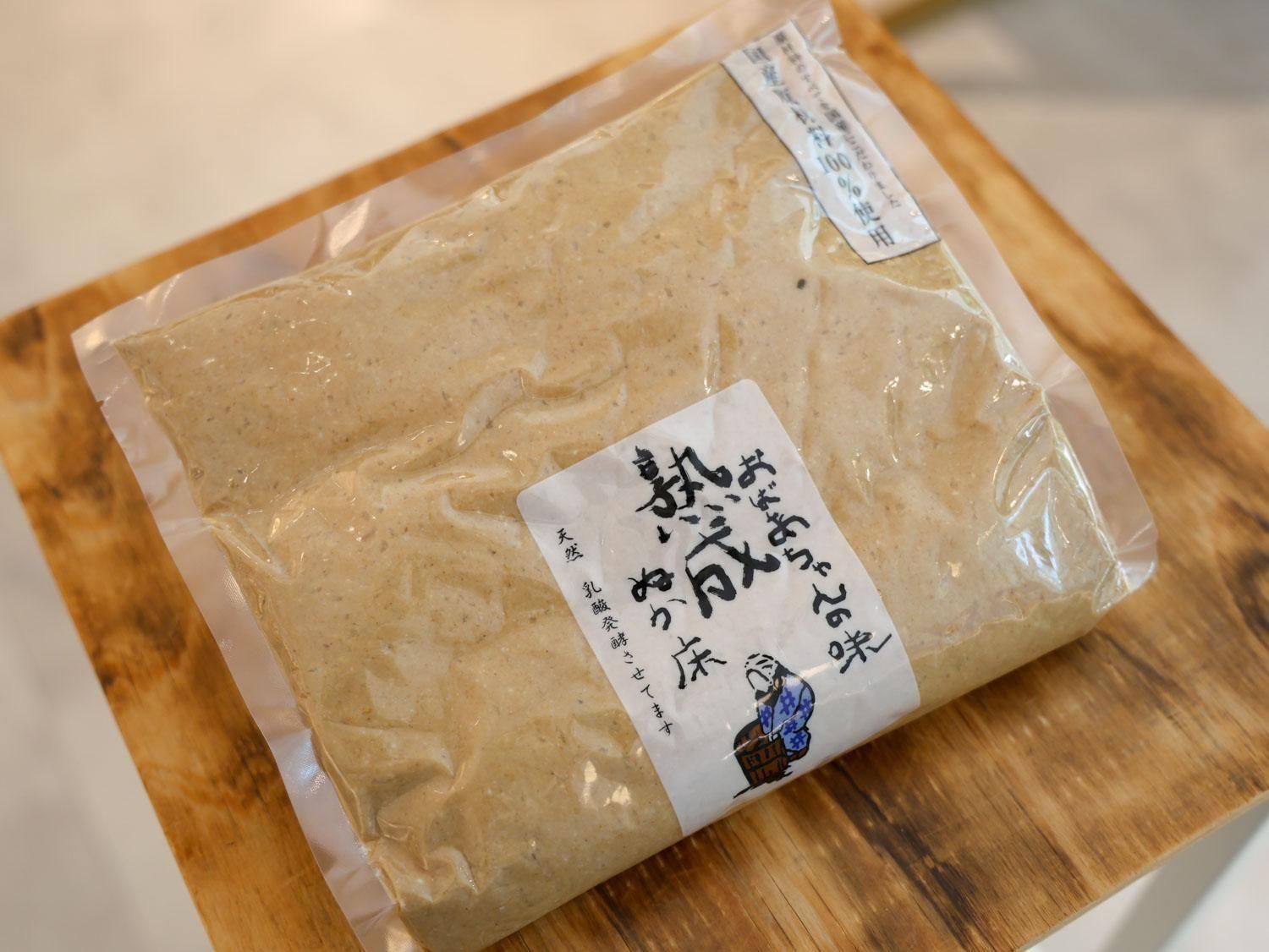 樽の味＞熟成ぬか床 1kg │ 85 [ハチゴウ] 公式通販