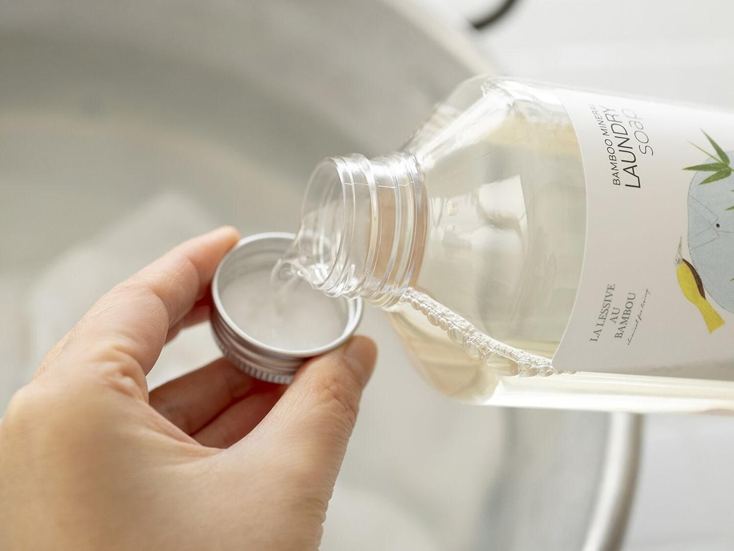 BAMBOOMINERALランドリーソープ【リフィル】オーガニックフォレストの香り 2