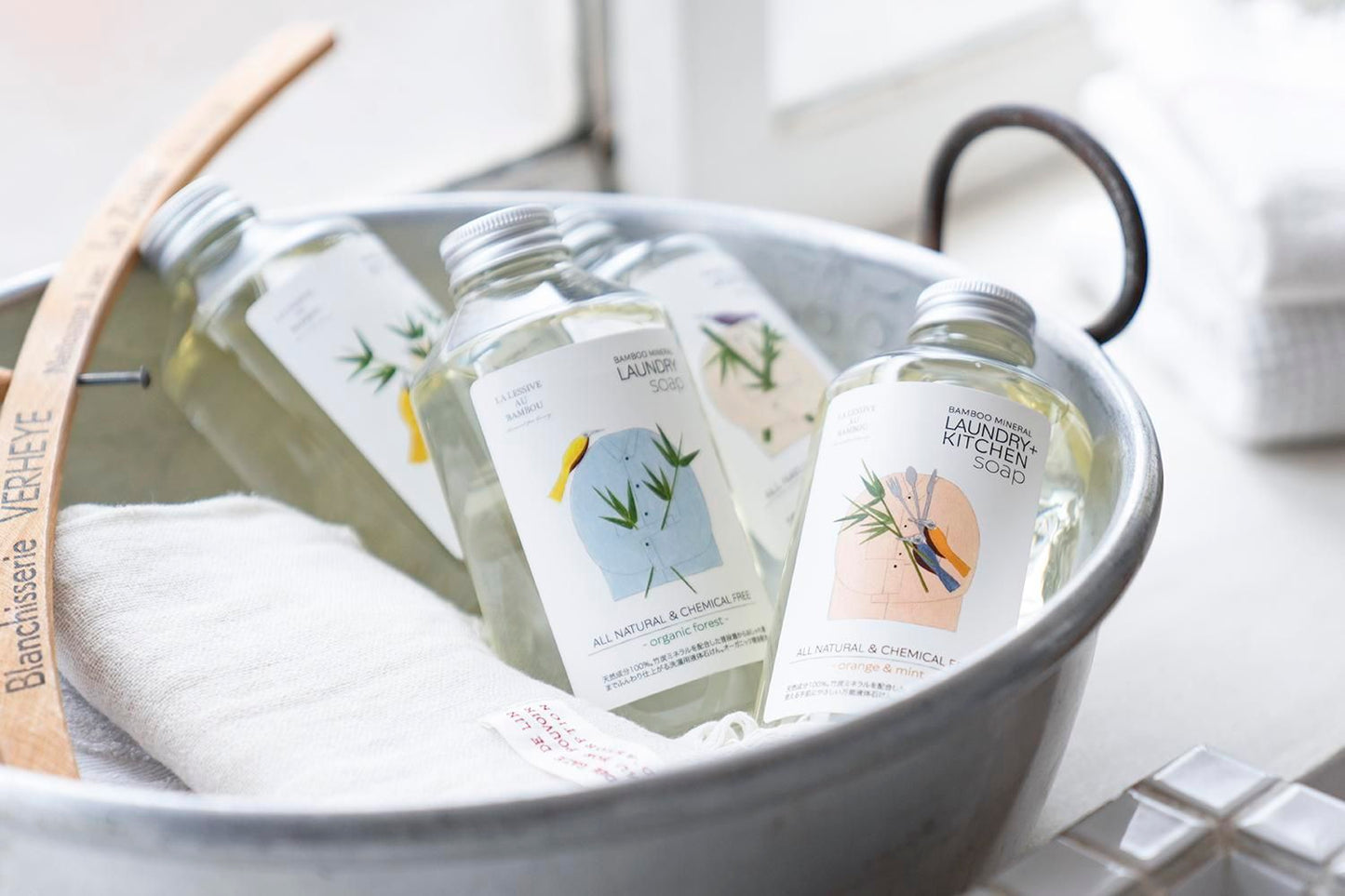 BAMBOOMINERALランドリーソープ【リフィル】オーガニックフォレストの香り 3