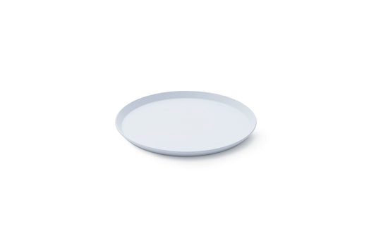1616/TY Round Plate Plain Grey