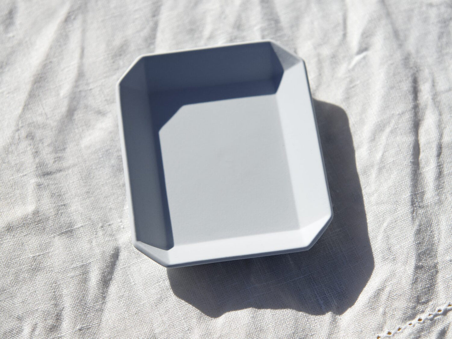 ＜1616 / arita japan＞TY Square Bowl Plain Gray