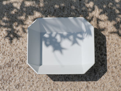 ＜1616 / arita japan＞TY Square Bowl Plain Gray