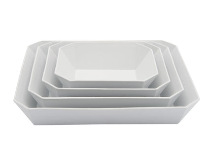 ＜1616 / arita japan＞TY Square Bowl Plain Gray